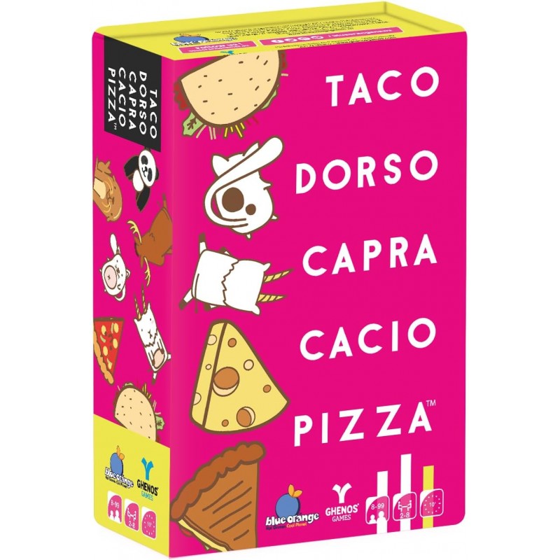 TACO DORSO CAPRA CACIO PIZZA
