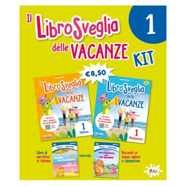 IL LIBROSVEGLIA DELLE VACANZE KIT 1