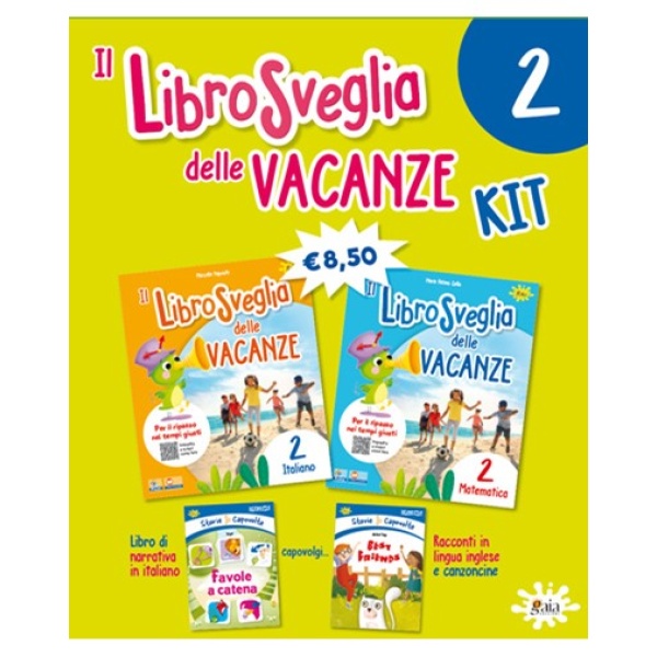 IL LIBROSVEGLIA DELLE VACANZE KIT 2