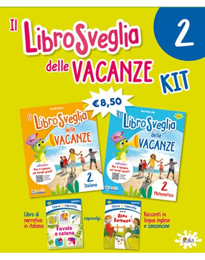 IL LIBROSVEGLIA DELLE VACANZE KIT 2